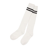 【メール便】ライン入りハイソックス