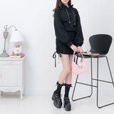 【メール便】メローフリルミドルソックス