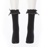 【メール便】メローフリルミドルソックス