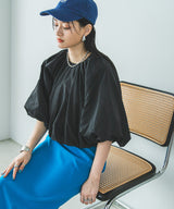 バルーンショートギャザープルオーバー