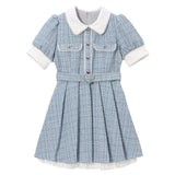 サマーツイードハートパールワンピース