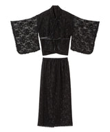 総レースセットアップ浴衣