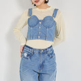 カラーシアートップス