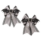 選べる天使or悪魔2個ヘアクリップセット