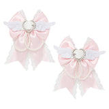 選べる天使or悪魔2個ヘアクリップセット