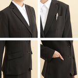 リクルートストレッチスーツ3点セット【15号】【17号】【就活】【面接】【新卒】【ビジネス】【ジャケット】【パンツ】【スカート】