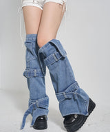 デニムルーズソックス