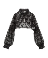 【メール便】レースショートブラウス