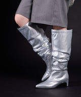 【最上もが着用】くしゅくしゅルーズロングブーツ