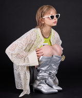 【最上もが着用】くしゅくしゅルーズロングブーツ