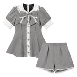 ボレロレイヤード風フリルセットアップ