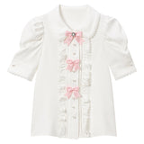 マトンスリーブブラウス