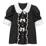 マトンスリーブブラウス