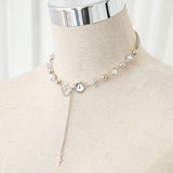 シルバーボールチェーンネックレス