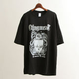 ビッグシルエットグラフィックTシャツ【選べる柄】【オーバーサイズ】【ロング丈】