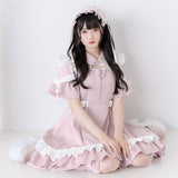 デコルテレースジャージワンピ