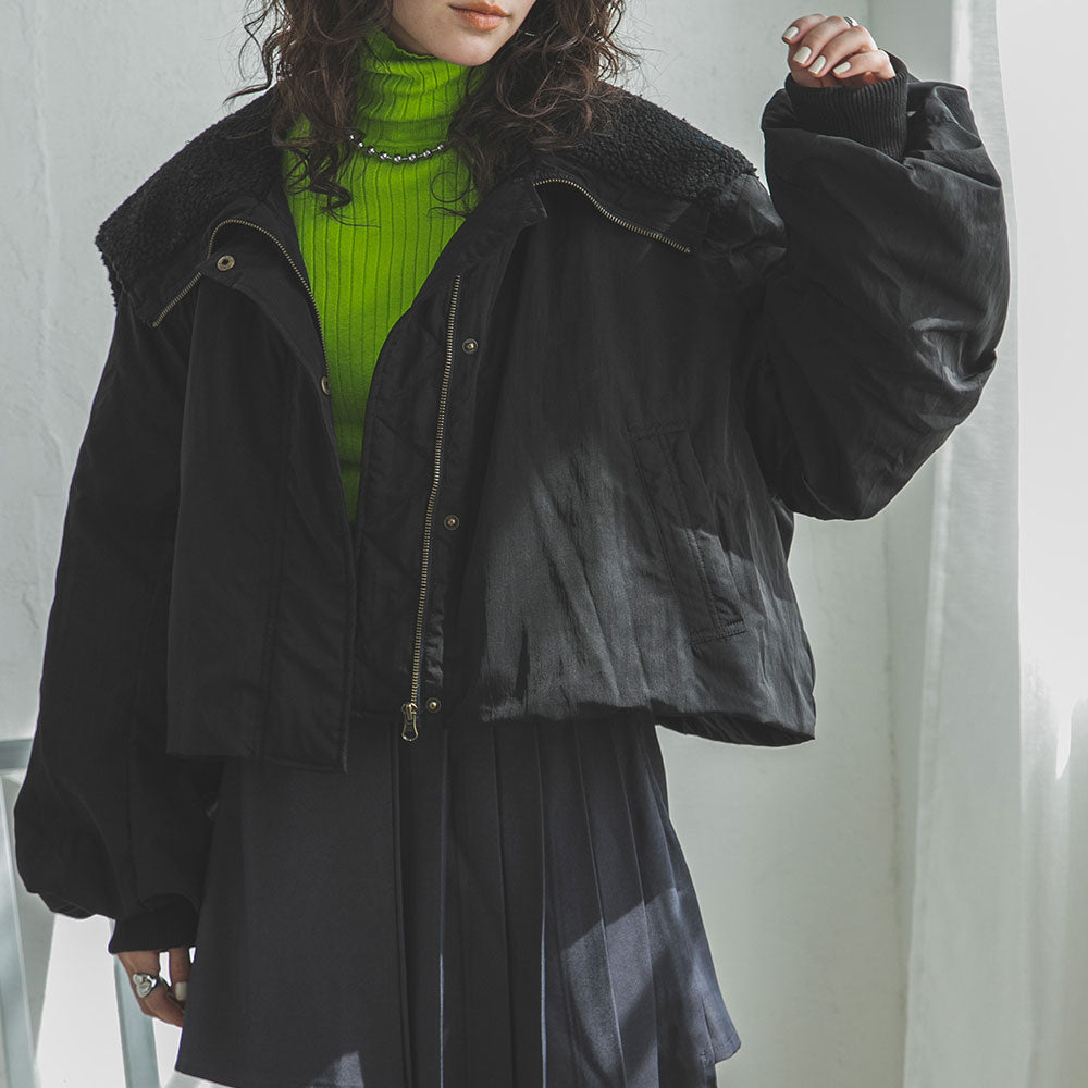 bohmal　ミリタリー中綿ブルゾン ミリタリー中綿ブルゾン – レディースファッション通販の夢展望