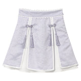 【新春セール】チャイナラインスリットスカート