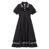 チュール切替ワンピース