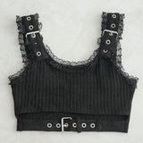 リブレースビスチェキャミ【ニット】