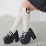 【メール便】選べる丈チャイナボタンソックス