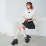 【メール便】選べる丈チャイナボタンソックス