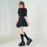 【メール便】選べる丈チャイナボタンソックス