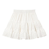 【新春セール】ティアードフリルバレリーナスカート【大きいサイズ有】