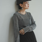 【メール便】シアーラメトップス