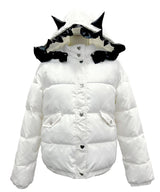 【新春セール】選べるデザイン中綿ハートブルゾン