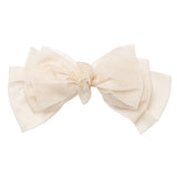 ビッグリボンシフォンバレッタ