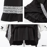 ポンチョ風袖切替ワンピース