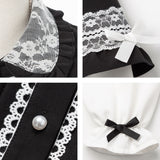 ポンチョ風袖切替ワンピース