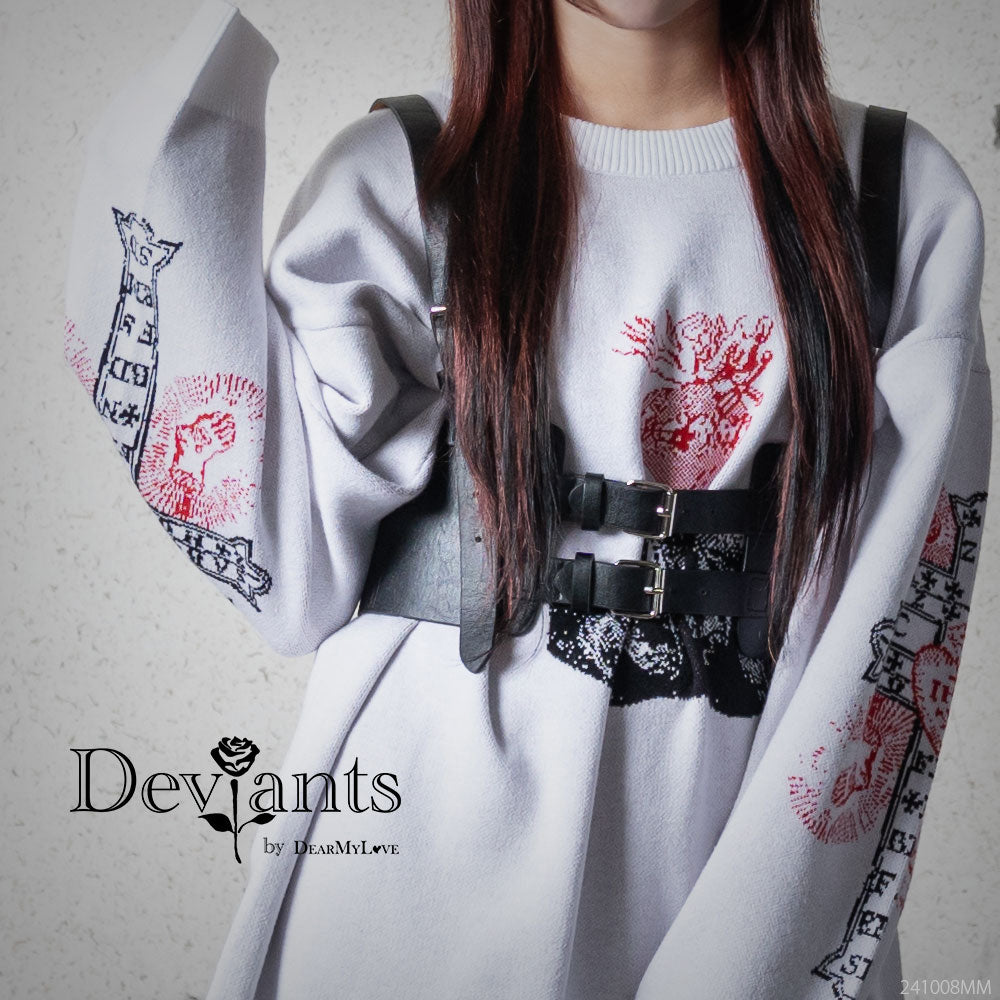 IMVAL ハーネスレザードレス ブラック IRMA/イルマ】刺繍/ ビジュー/ キャミソール/ タック/ スリット