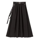 【新春セール】イミテーションプリーツスカート