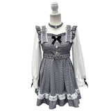 ハートチョーカーベルトレースワンピース