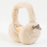 ボリュームファーリボンイヤーカフ