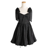 バルーンリボンビスチェキャミワンピース