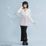 チュールドッキングミニワンピース【大きいサイズ有】