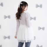 チュールドッキングミニワンピース【大きいサイズ有】