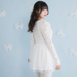 チュールドッキングミニワンピース【大きいサイズ有】