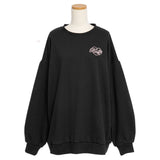 【新春セール】オリジナル刺繍オーバーサイズスウェット