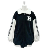 オーバーサイズボアブルゾン