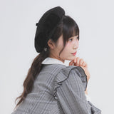 RSハートチャーム付リボンベレー帽