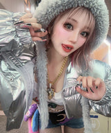 GALコンパクト中綿ダウンジャケット