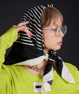 【最上もが着用】【メール便】プリント大判スカーフ/バンダナ