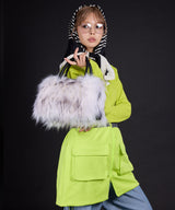 【最上もが着用】【メール便】プリント大判スカーフ/バンダナ