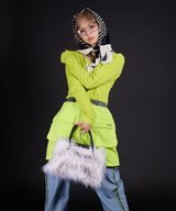 【最上もが着用】【メール便】プリント大判スカーフ/バンダナ