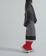 【最上もが着用】【メール便】プリント大判スカーフ/バンダナ