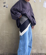 【最上もが着用】【メール便】プリント大判スカーフ/バンダナ